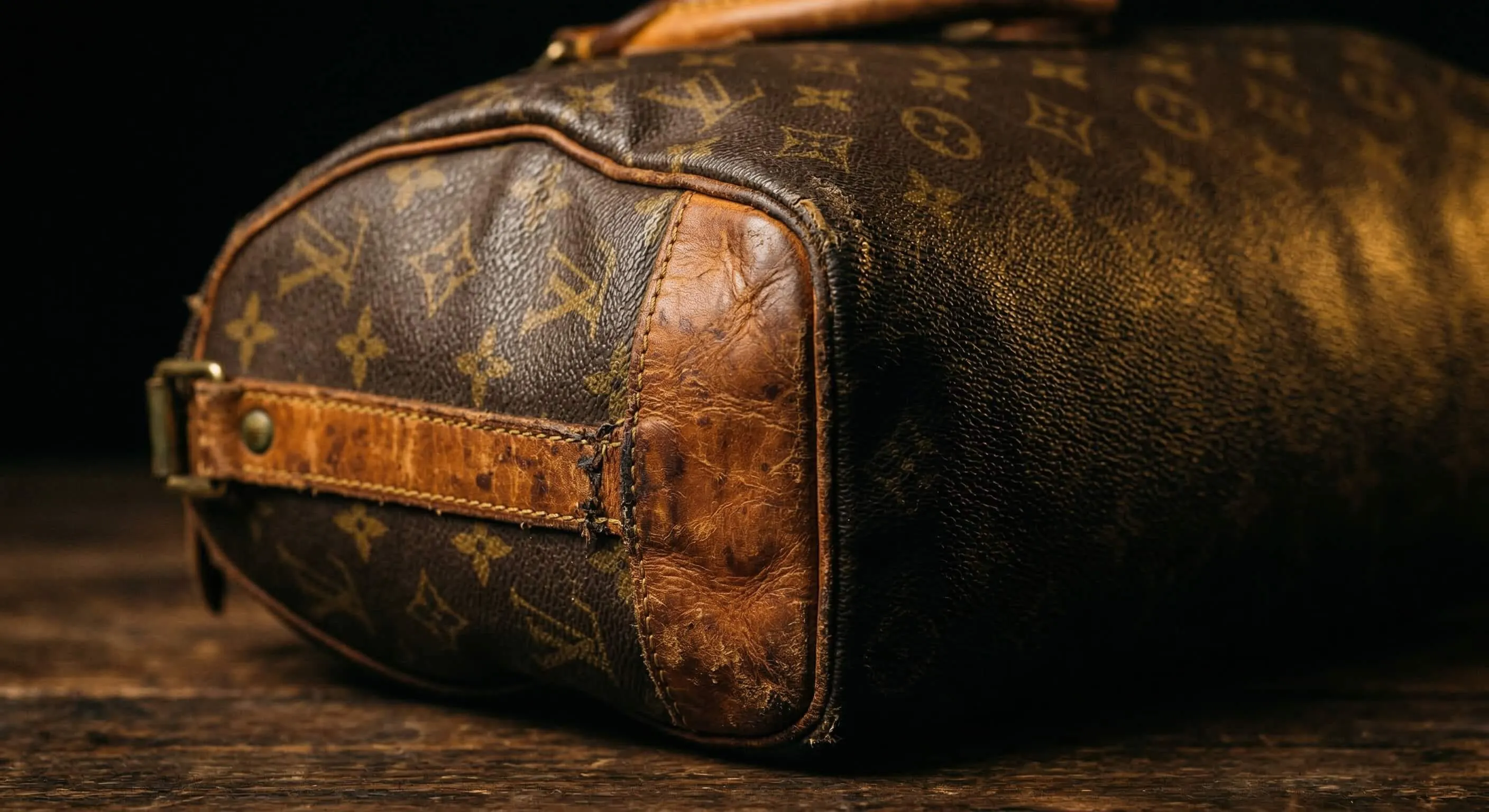 使い古したバッグや財布